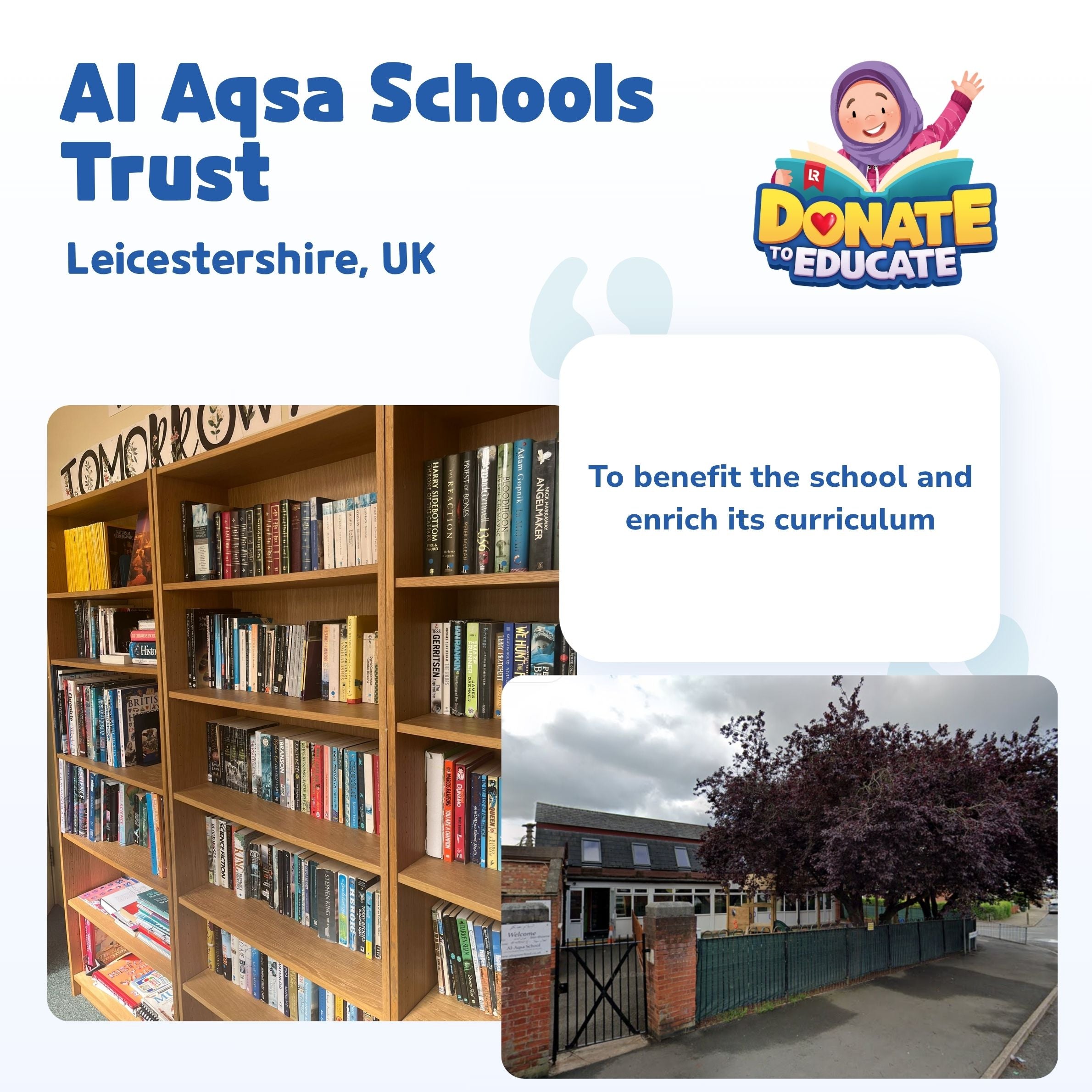 Donate to Educate: Package 2