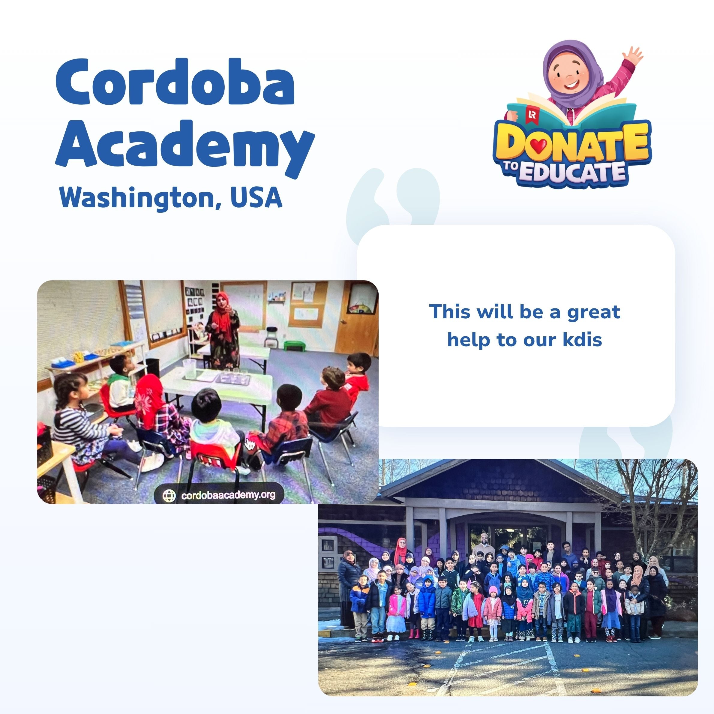 Donate to Educate: Package 2