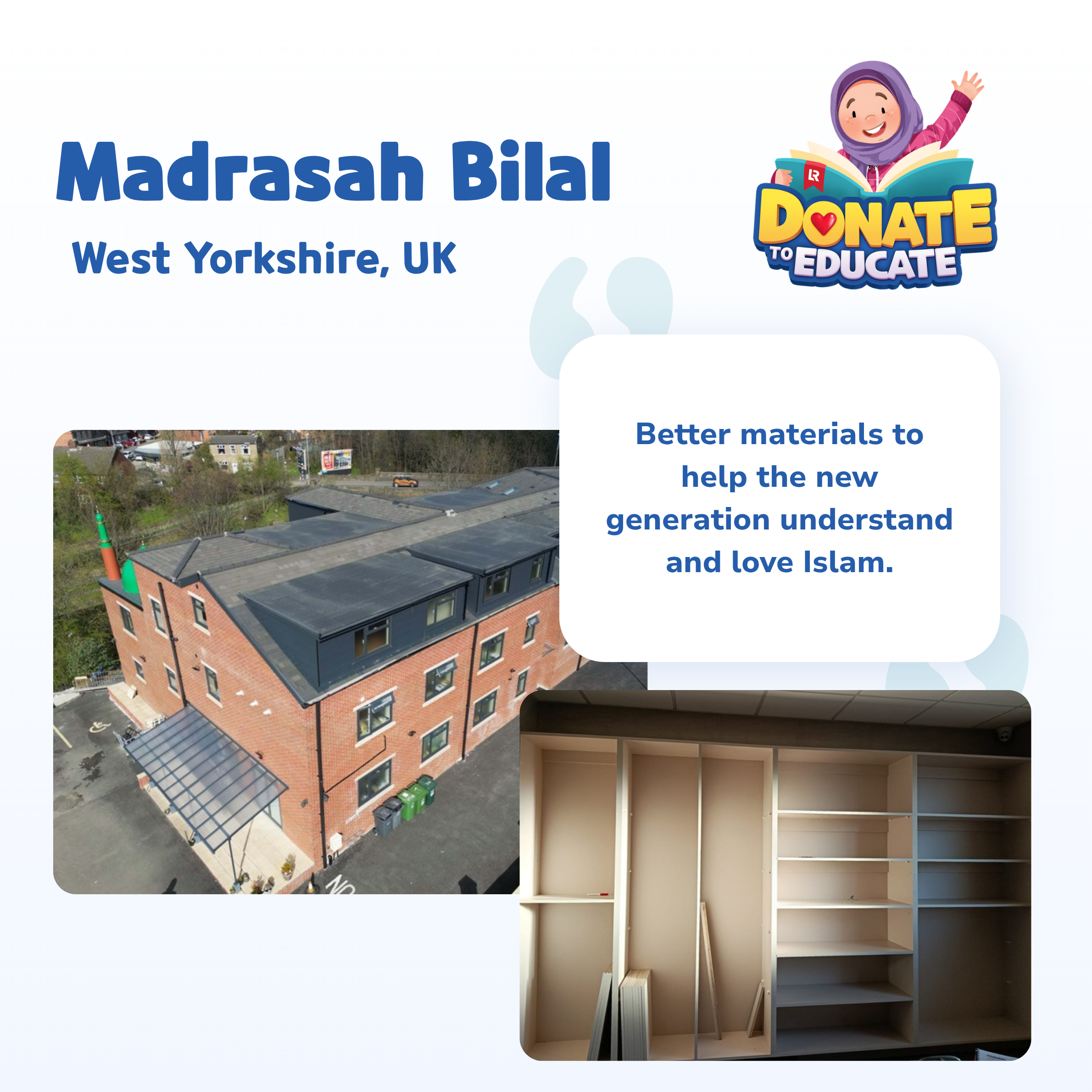 Donate to Educate: Package 1