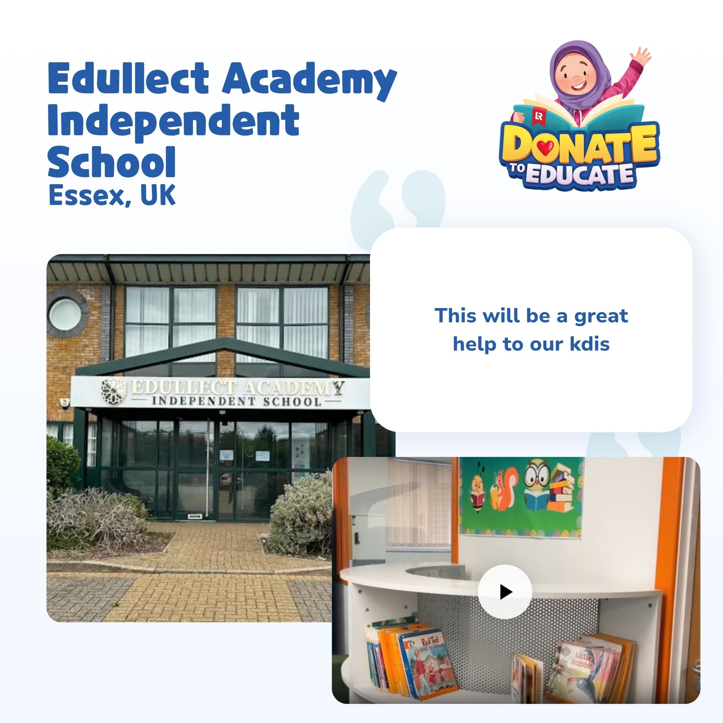 Donate to Educate: Package 2