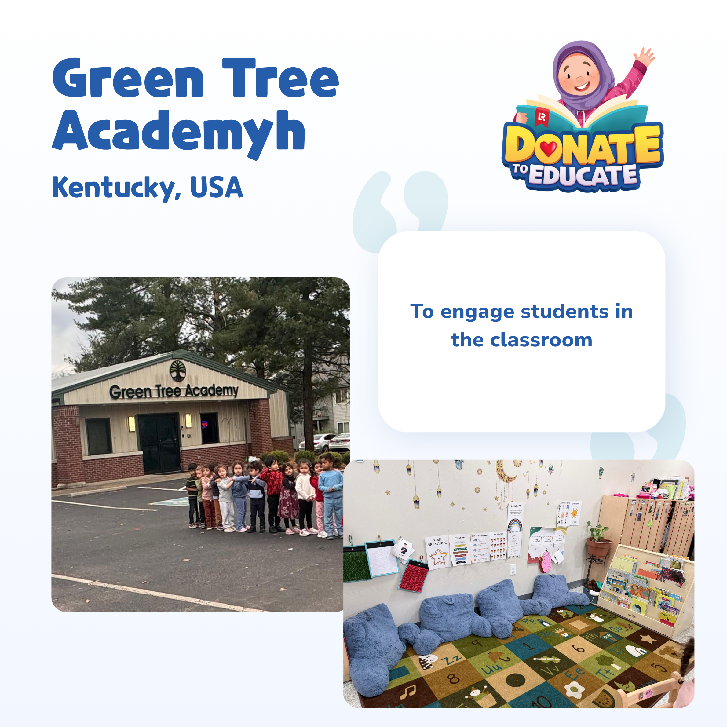 Donate to Educate: Package 1