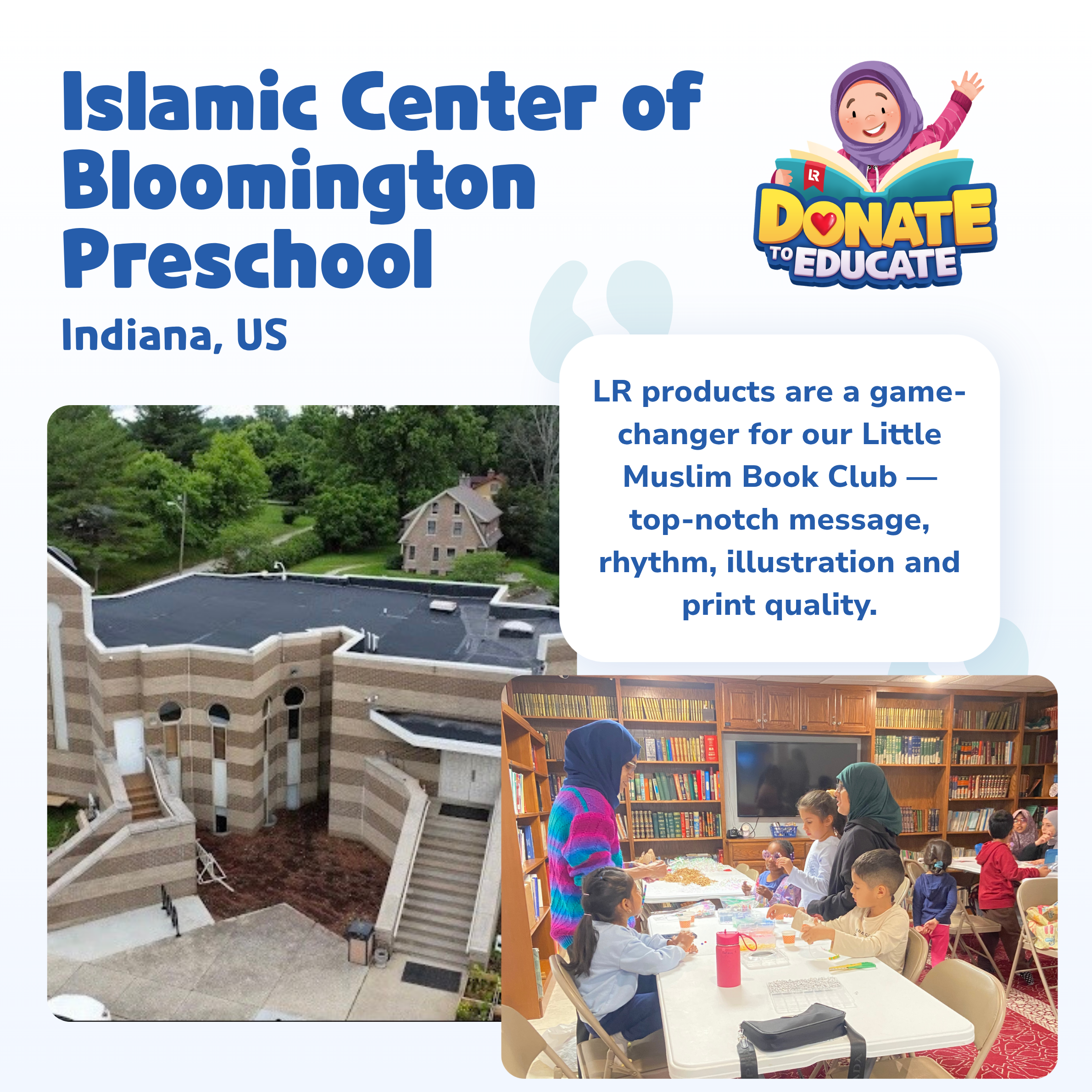 Donate to Educate: Package 1
