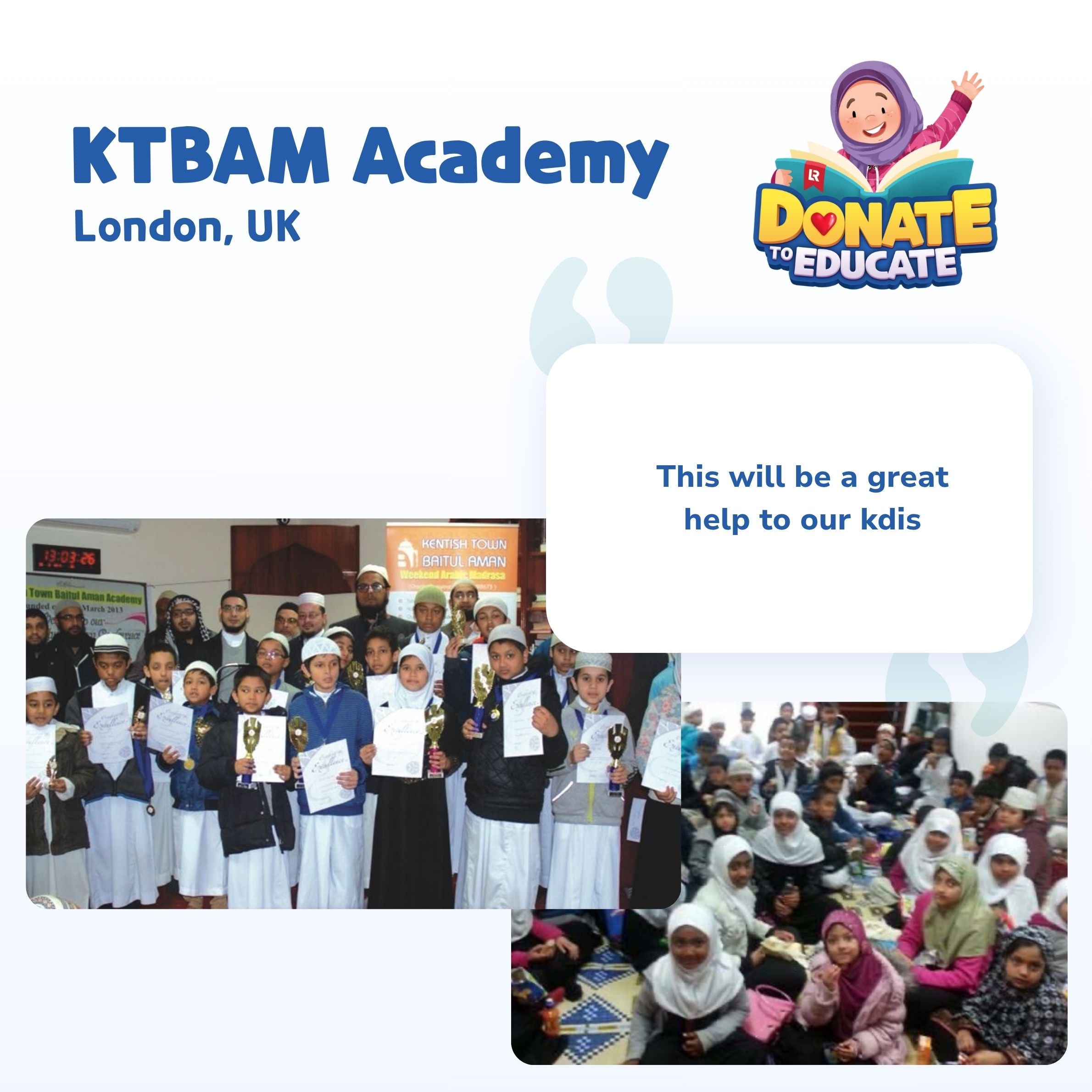 Donate to Educate: Package 2
