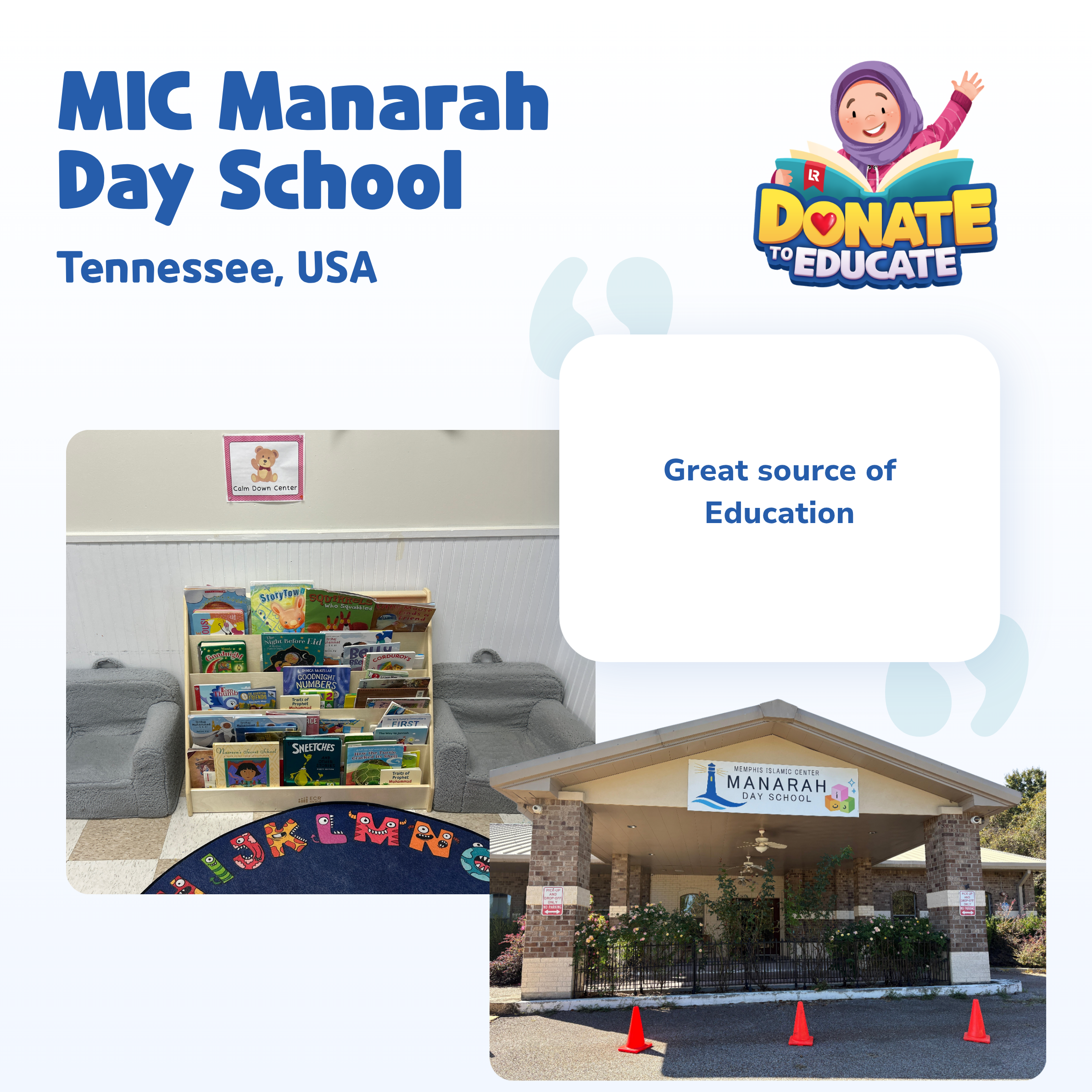Donate to Educate: Package 1