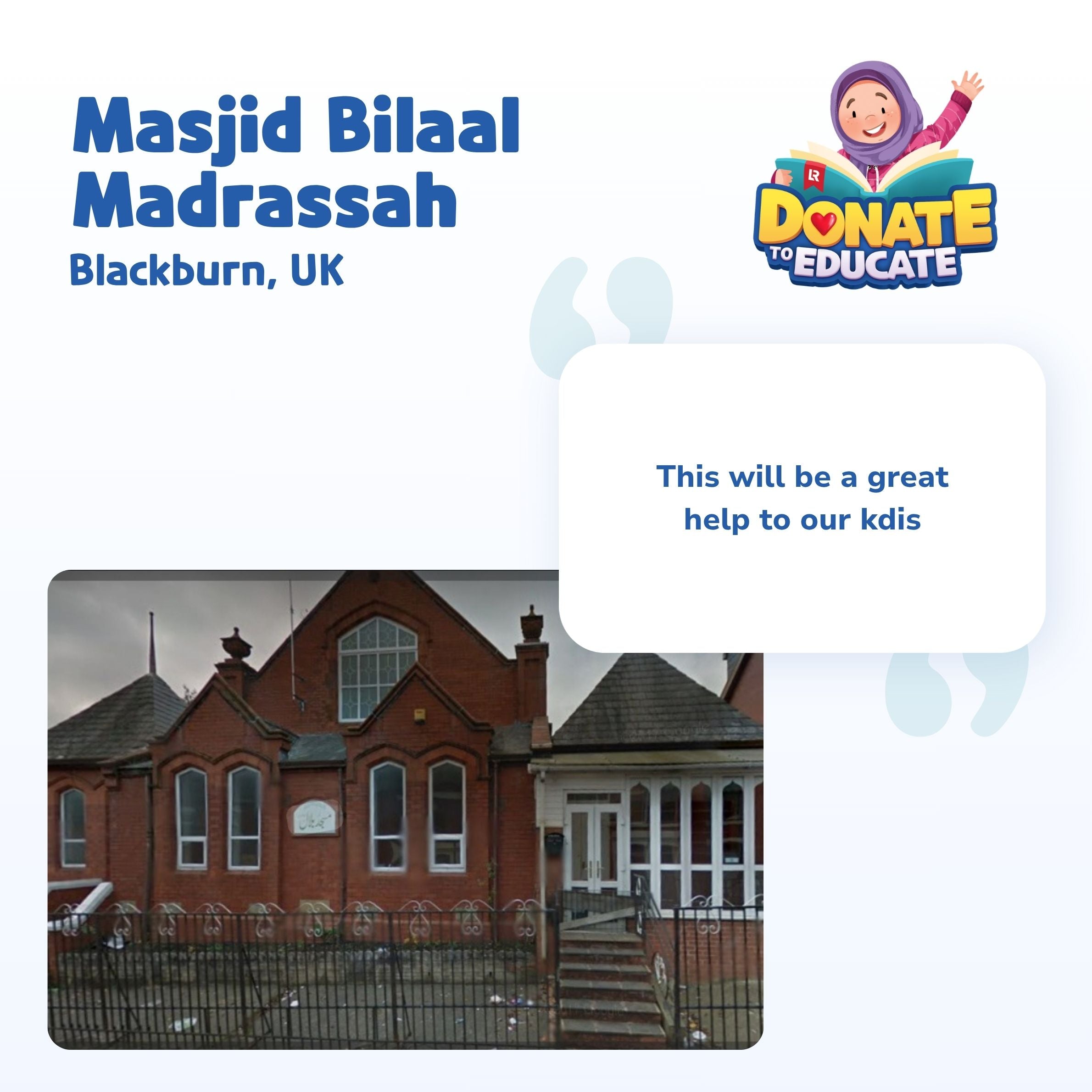 Donate to Educate: Package 2