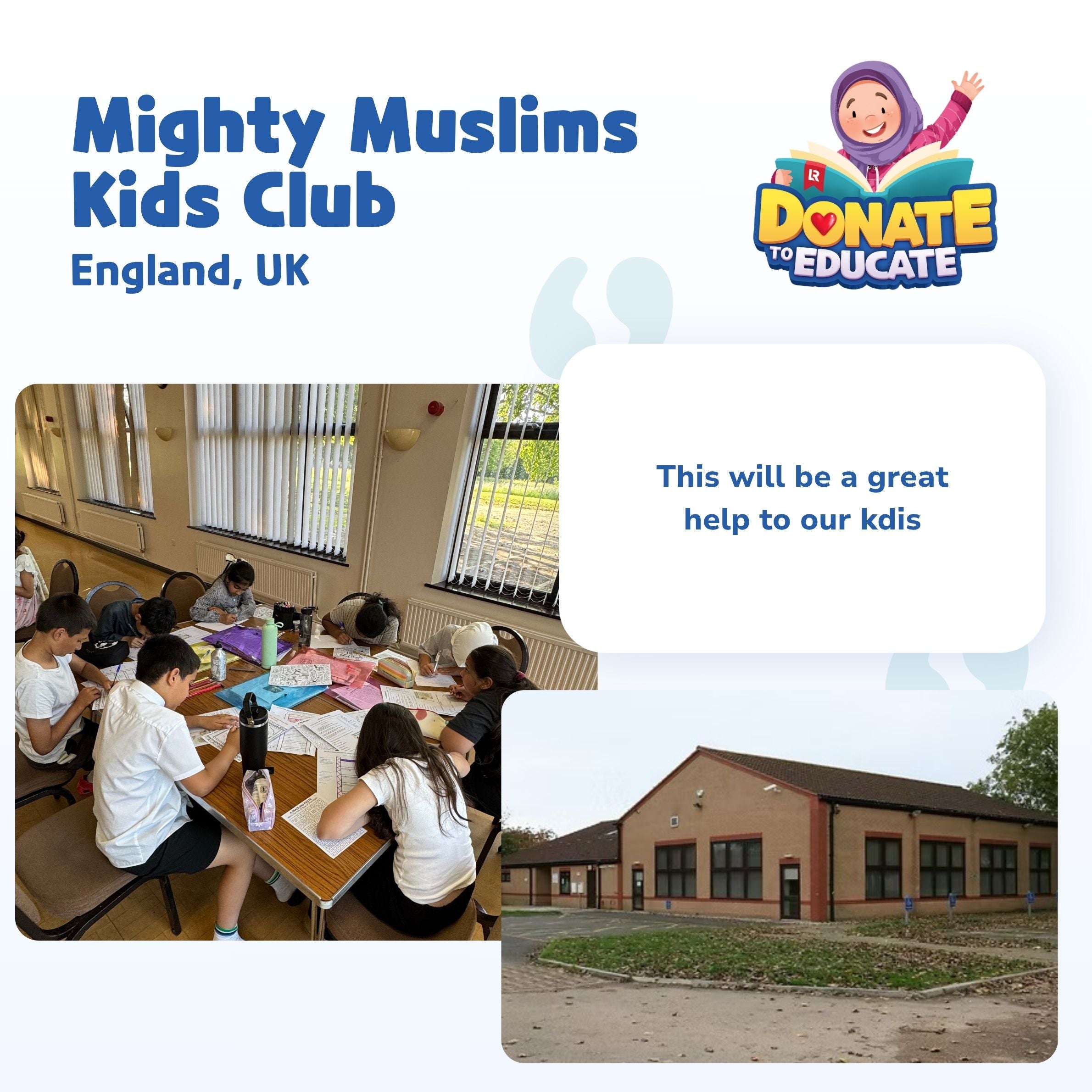 Donate to Educate: Package 2