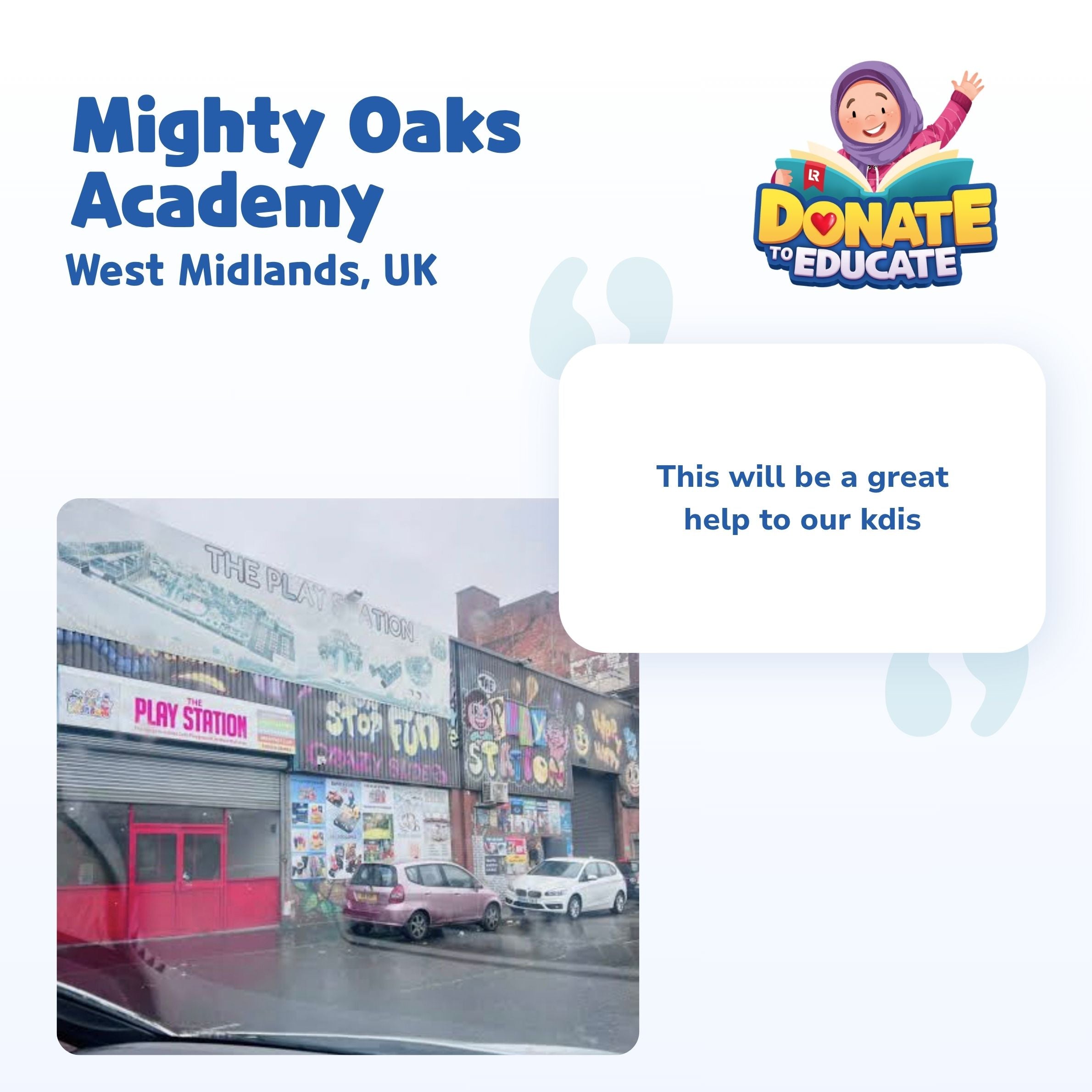 Donate to Educate: Package 2