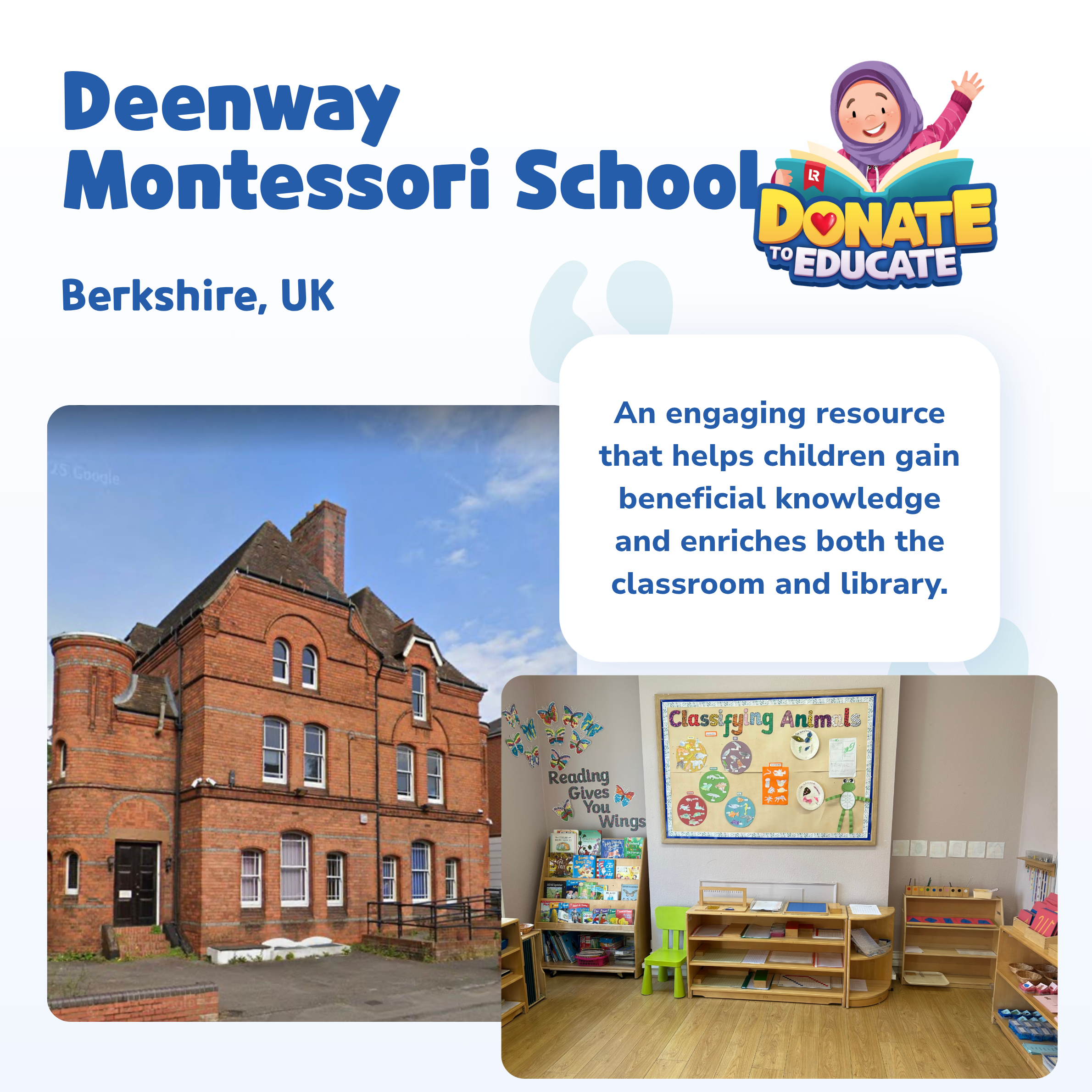Donate to Educate: Package 2
