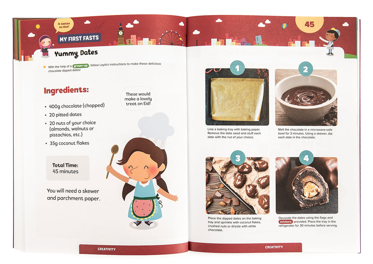 Ramadan Activity Book Set (Big &amp; Little Kids)