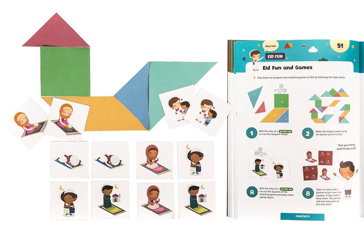 Ramadan Activity Book Set (Big &amp; Little Kids)