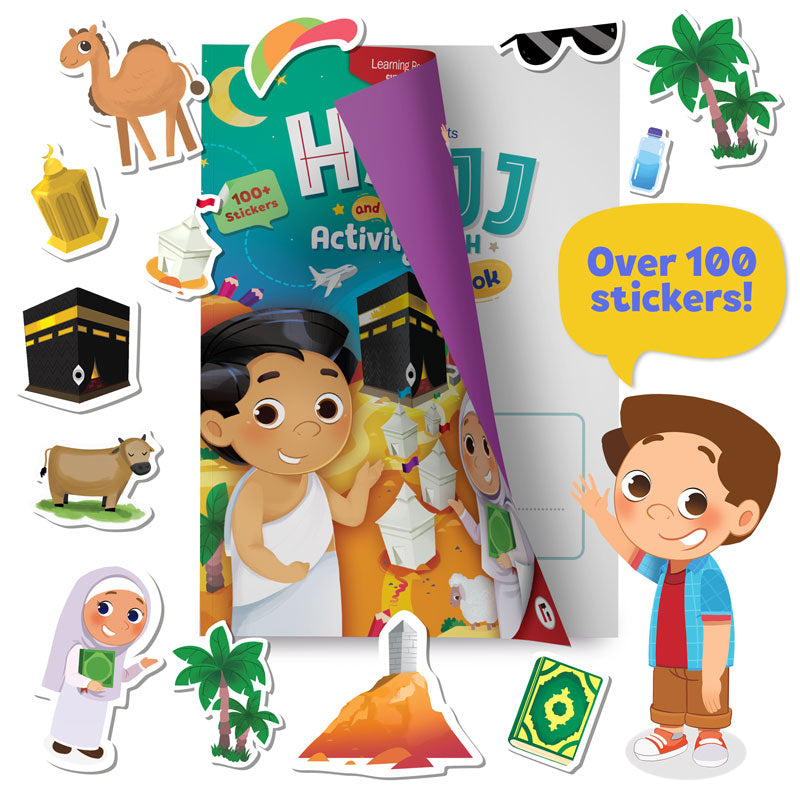 Hajj &amp; Umrah Activity Book (Big Kids)