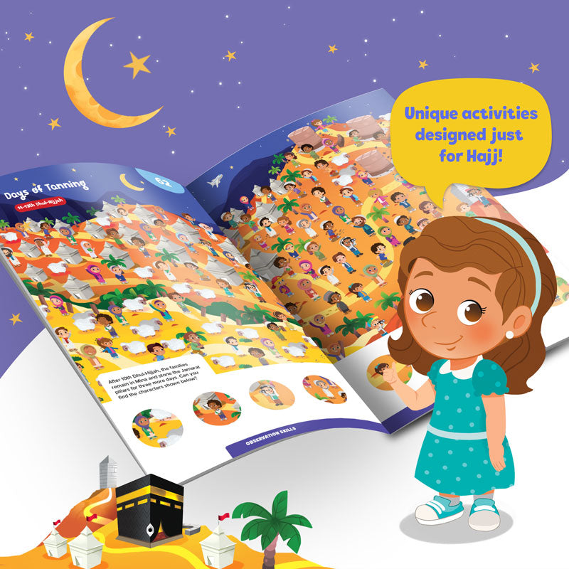 Hajj &amp; Umrah Activity Book Set (Big &amp; Little Kids)
