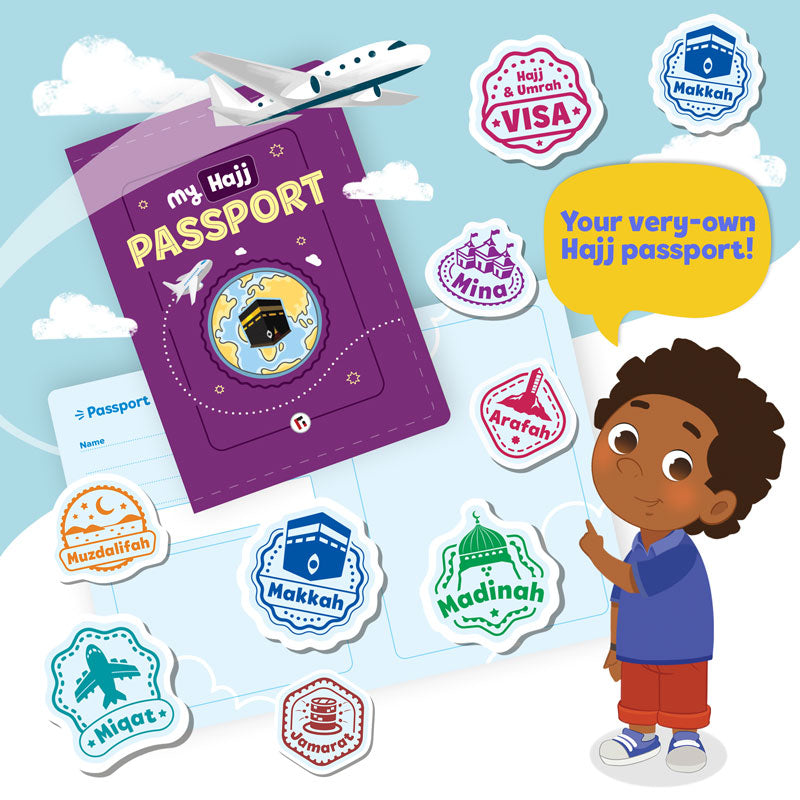 Hajj &amp; Umrah Activity Book (Big Kids)