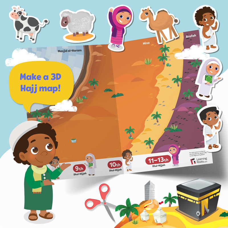 Hajj & Umrah Activity Book Set (Big & Little Kids)