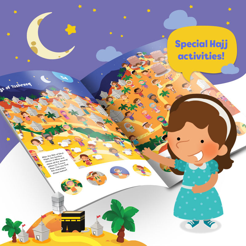 Hajj &amp; Umrah Activity Book (Little Kids)