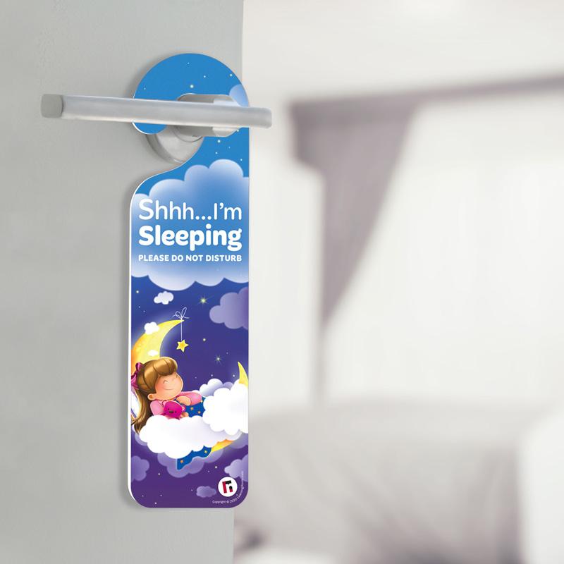 Quiet Please! Pack of 4 Do Not Disturb Signs