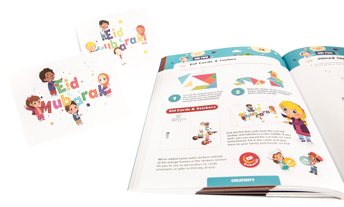 Ramadan Activity Book Set (Big &amp; Little Kids)