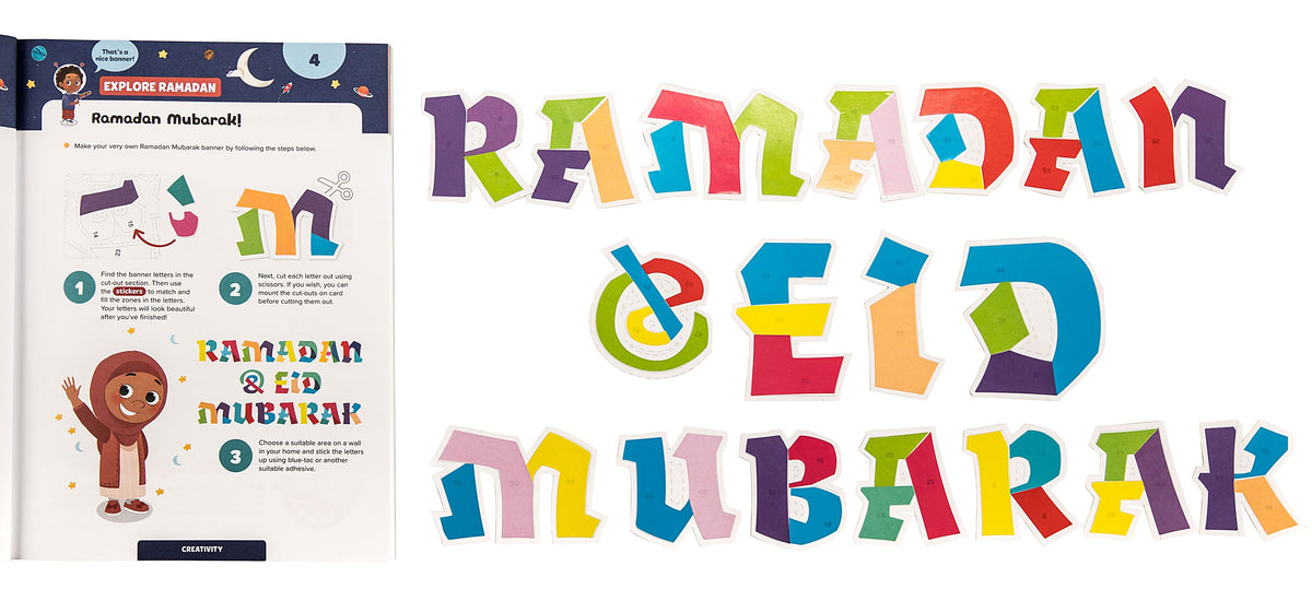 Ramadan Activity Book Set (Big &amp; Little Kids)