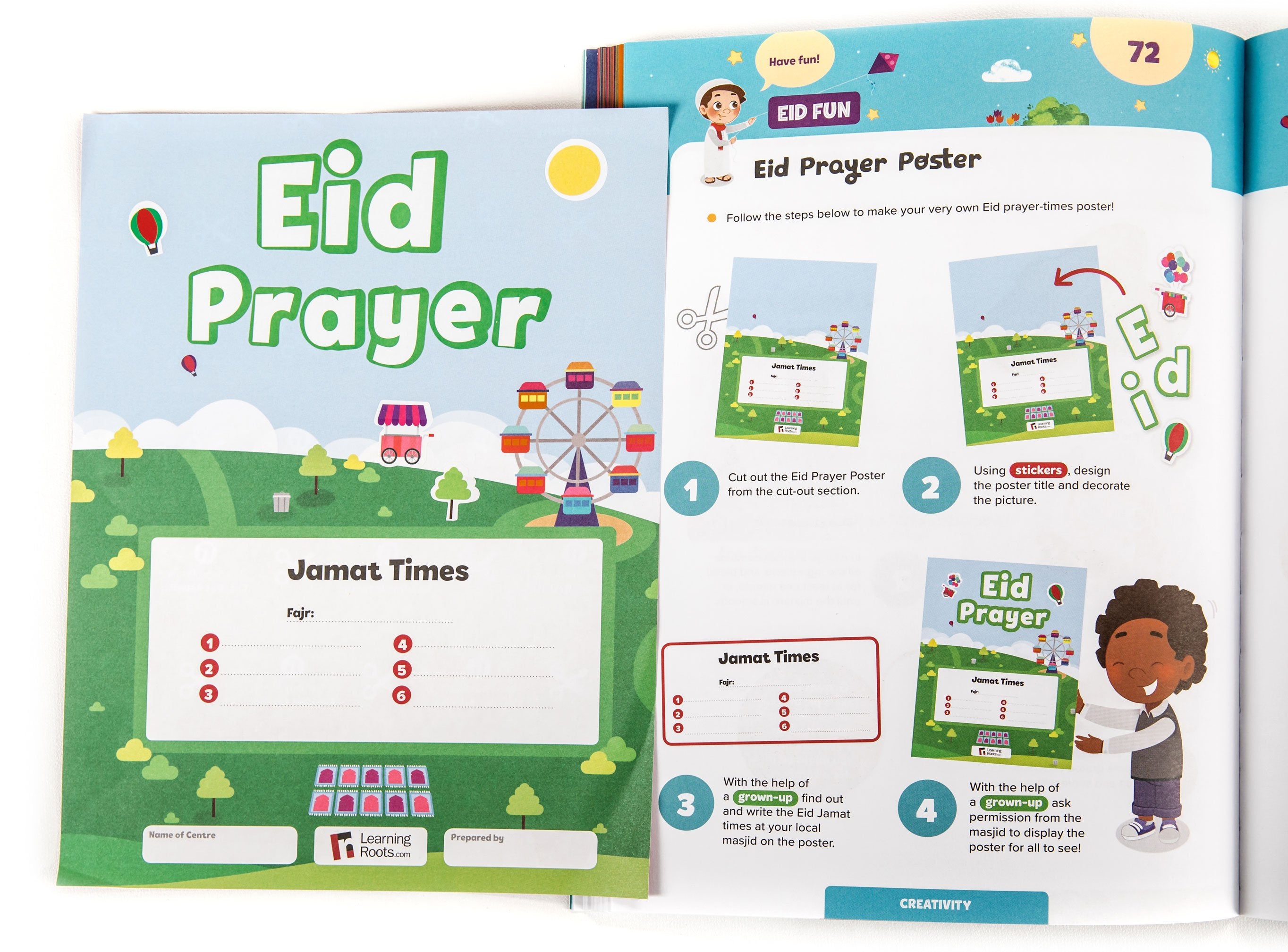 Ramadan Activity Book Set for Children – Learning Roots USA