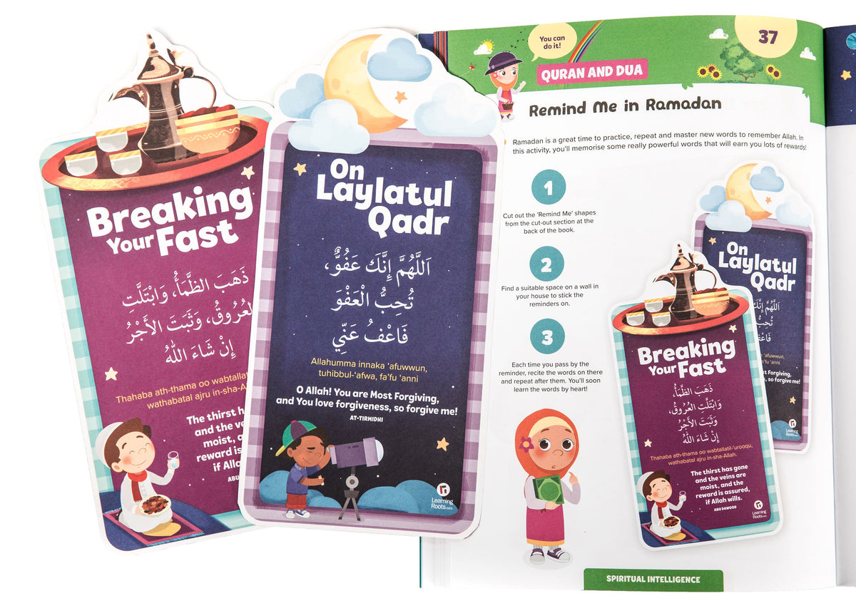 Ramadan Activity Book Set (Big &amp; Little Kids)