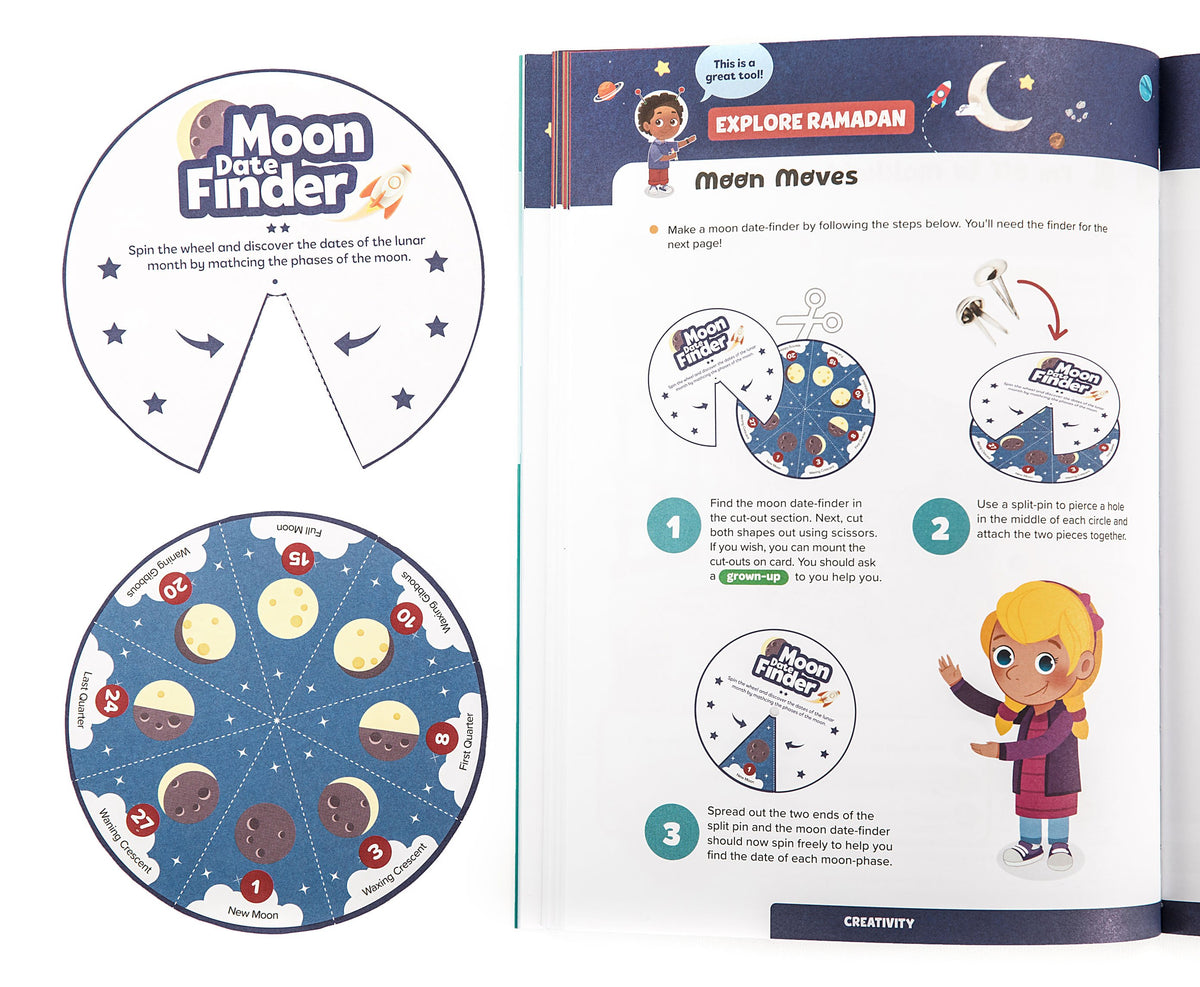 Ramadan Activity Book Set (Big &amp; Little Kids)