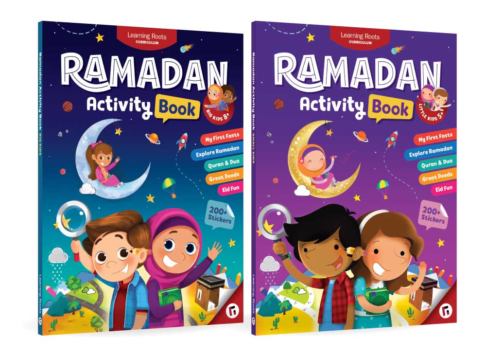Ramadan Activity Book Set (Big &amp; Little Kids)
